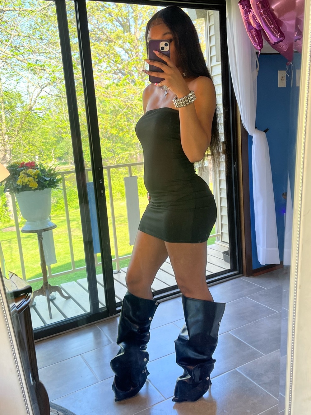Brand New Strapless Black Bodycon Mini Dress from My Boutique Great Quality